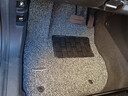 彩八 汽车丝圈脚垫 单个主驾驶脚垫单片司机位副驾驶位地毯式丝圈脚垫 黑灰色 20毫米 主驾驶 实拍图