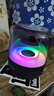 纽曼BT73 蓝牙音箱 桌面音响迷你便携式低音炮家用户外全屏炫彩发光无线小音响微信收款音乐播放器 实拍图