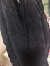 马登工装雪尼尔垂感聪明裤美式巴恩风直筒休闲裤仿灯芯绒束脚长裤子男 黑色 M 实拍图