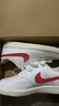 耐克女子休闲鞋W NIKE COURT VISION LO NN运动鞋HV5246-100白红 38.5 实拍图