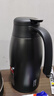 炊大皇保温壶304不锈钢家用大容量防滑底保温壶 雅黑 2.2L 实拍图