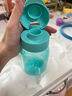 特百惠（Tupperware）嘟嘟企鹅350ML塑料杯夏季儿童可爱水杯子男女学生带提绳 冰沙紫 实拍图