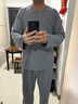 全棉时代男士睡衣【7A抗菌吸湿舒弹透气】情侣家居服套装 实拍图