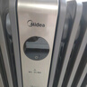 美的（Midea）【暖阳系列】取暖器/电热油汀/加热电暖器/立式电暖气/家用WIFI智能遥控防烫加湿恒温 HYW22KRB 实拍图