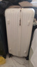 大嘴猴（paul frank）超大容量行李箱女拉链密码拉杆箱网红男轻音万向轮旅行箱学生皮箱 乳白色/加大加宽/抑菌款 30英寸 实拍图