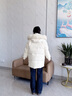 波司登（BOSIDENG）冬季羽绒服女中长款脱卸帽大毛领90绒保暖外套B250245268 珠光米|7F87 【店长推荐】 S 160/84A 体重约110-130斤 实拍图