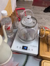 FUNORK全自动上水电热烧水壶玻璃烧水器茶台专用一体茶桌茶几保温泡茶具抽水电茶炉 1L 底部上水 - 白色 实拍图