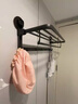 太力浴室吸盘式毛巾架卫生间上墙置物架厕所壁挂毛巾挂架子浴室浴巾架 实拍图