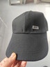【热巴同款】加大棒球帽帽子男女大头围显脸小春夏字母百搭棒球帽 侧标-黑色 实拍图
