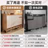 佳家林实木鞋柜家用入户门口2026新款收纳柜多层客厅阳台防尘储物鞋柜 【实木生态板】灰色100*32*100 实惠【自行安装】 实拍图