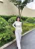 浪莎毛衣女秋冬新款2026年洋气内搭针织衫半高领修身蕾丝加绒打底衫女 实拍图