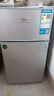 志高（CHIGO）小冰箱迷你小型家用冷藏冷冻两用宿舍出租房用双门办公室电冰箱节能省电 【店长推荐】48L银色【三天约一度电】 实拍图