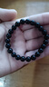 普陀山乌金黑曜石手串男补水事业护身男女情侣手串护身符生日礼物 实拍图