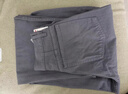 优衣库合作款/女装男装廓形长裤/弯刀镰刀裤480338 63 天蓝色 25 /160/64A 实拍图