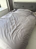 MIDO HOUSE铭都床上四件套140支双股全棉四季拼色被套床品 藕粉灰1.5m床单款 实拍图