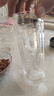 【京东物流配送】高硼硅双层玻璃杯大容量泡茶杯水杯子茶水分离杯 【双层加厚】茶杯350ml1只 实拍图