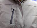 皮尔卡丹（pierre cardin）轻奢高档冬季男士鹅绒羽绒服连帽可脱卸内胆外套加厚中长款派克服 咖色 XL 180(135-150斤) 实拍图