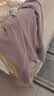 巴厘小猪婴儿衣服保暖加厚爬爬服新生儿睡衣春秋季打底哈衣宝宝连体衣羊毛 幽兰紫 73cm 晒单实拍图