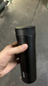 苏泊尔（SUPOR）保温杯男女士水杯316L不锈钢泡茶杯大容量商务便携车载杯子送礼物 500ML-儒雅黑 实拍图
