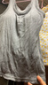 浪莎吊带背心女带胸垫免穿文胸可外穿内搭运动螺纹打底衫 灰色 M  实拍图