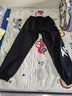 安踏儿童裤子男女童装25秋冬加绒保暖优可丝潮流舒适个性针织运动长裤 【加绒保暖】梦幻黑6705-1 160 实拍图