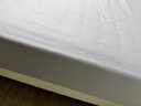 富安娜全棉床笠纯棉单件床罩80S长绒棉床垫罩1.8x2米米双人床垫保护套 实拍图