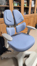 护童（Totguard）儿童学习椅可调节升降学生正姿四背坐姿椅 G985_奇思蓝 带脚踏 实拍图