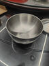 美厨（MAXCOOK）全304不锈钢碗 带盖汤碗双层隔热内外304不锈钢餐具11cm MCWA4084 实拍图