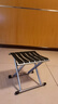 华恺之星  马扎折叠凳 小板凳加厚户外便携折叠椅子矮凳小凳子ZD05银小号 实拍图