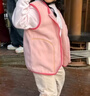 巴拉巴拉童装宝宝保暖背心冬季加厚摇粒绒儿童马甲男女童加绒208424171204 实拍图