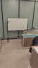 得力150*90cmH型支架式白板写字板 书写移动升降教学儿童画板黑板办公会议黑板家用33726【销冠系列】 实拍图