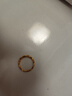 周六福（ZLF） 黄金戒指女款足金莫比乌斯环素戒叠戴指环手饰ZERO 计价 22号-1.12g 实拍图