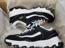 斯凯奇奥利奥|秋季黑白老爹鞋复古熊猫鞋透气厚底增高运动鞋 实拍图