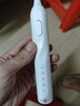 博皓（prooral）声波电动牙刷自动牙刷充电式情侣电动牙刷便携正畸牙套 智能牙刷软毛刷头 象牙白 实拍图