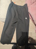 匹克针织运动裤男冬季跑步加绒梭织长裤休闲裤运动服男直筒裤束脚裤子 【秋冬加绒束脚裤4007】黑色 L (175) 实拍图