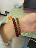 普陀山绿檀木手串檀木檀香佛珠手链盘玩高密度念珠男女情侣送人生日礼物 实拍图