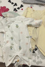 童泰婴儿连体衣新生儿衣服四季0-6月初生宝宝哈衣爬服纯棉内衣2件装 绿白小树（四季款） 59cm (建议1-3个月身高55-60cm) 实拍图