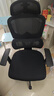得力（deli）Surfer系列 人体工学电脑椅办公椅 2D头枕+固定扶手+3D腰靠 黑  实拍图