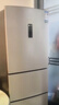 容声253升一级能效三开门小电冰箱家用小型风冷无霜节能出租房宿舍BCD-253WD16NPA璀璨金家电国家补贴 实拍图