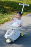babycare儿童平衡车四轮滑行滑步车宝宝学步车无踏板1-3岁周岁礼物 辛德白 实拍图