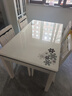 全友家居 现代简约落地餐桌椅组合套装客厅家用6-8人长方形吃饭桌子 石材|餐桌+餐椅*4 实拍图