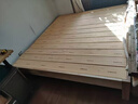 全实木榻榻米无床头床架子排骨架静音床架简约现代可定制任意尺寸 标准版高40CM包上楼包装颜色留言 1米宽1.9米长 实拍图