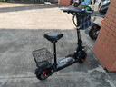 永久电动滑板车便携两轮代步车电瓶车迷你小型代驾折叠电动车锂电池 48V黑/45-55KM旗舰版强动力 实拍图