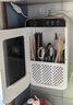 京严筷子消毒烘干一体机家用筷笼筒壁挂免打孔餐具杀菌置物筷桶收纳盒 插电款【高温烘干+消毒】免打孔 实拍图