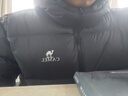 骆驼（CAMEL）户外极寒派克工装毛领情侣款羽绒服保暖加厚中长款外套 实拍图