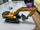 鑫思特（XST）儿童玩具挖掘机挖土工程起重合金汽车仿真模型男孩2到3岁生日礼物 实拍图