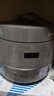 美的（Midea）【国家补贴】0涂层精钢厚釜电压力锅5L双胆全自动智能预约家用煲汤煮饭电饭煲C5856G高压锅4-6人 实拍图