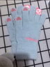 GRGN 手套男女士冬季防寒保暖骑行手套加厚加绒骑车防风触屏毛线手套 实拍图