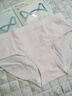 猫人【医护级首次免洗】女士内裤女纯棉抑菌中腰无痕大码少女三角裤 实拍图