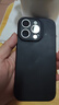 品胜 适用苹果16Pro手机壳 iPhone16Pro柔性液态壳全包防摔防磨防震亲肤男女款超薄保护套软壳 黑色 实拍图